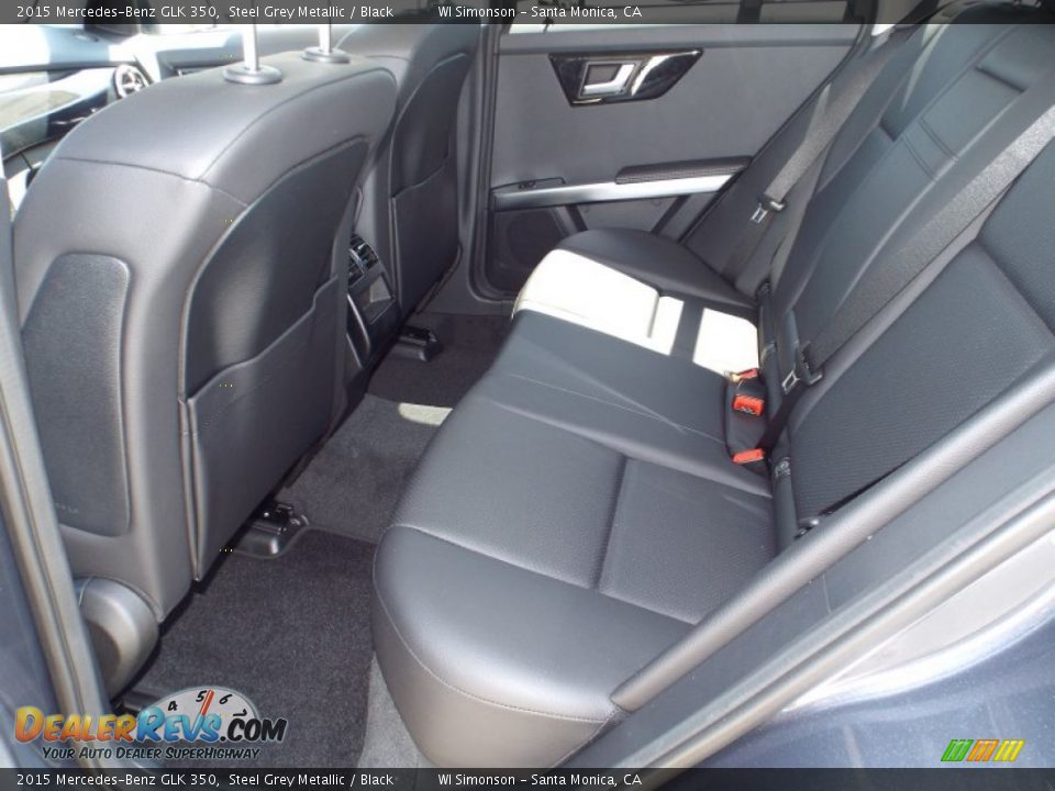 2015 Mercedes-Benz GLK 350 Steel Grey Metallic / Black Photo #8