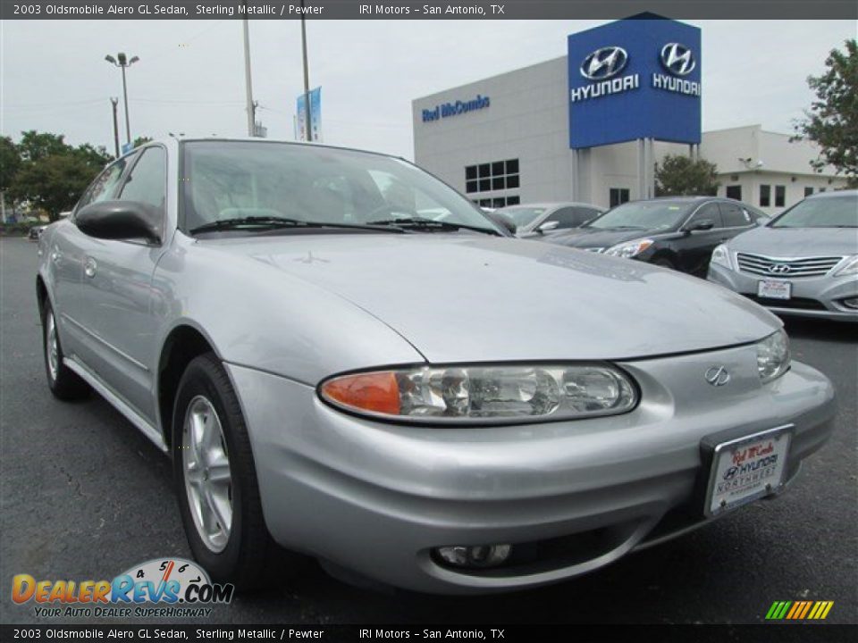 2003 Oldsmobile Alero GL Sedan Sterling Metallic / Pewter Photo #1