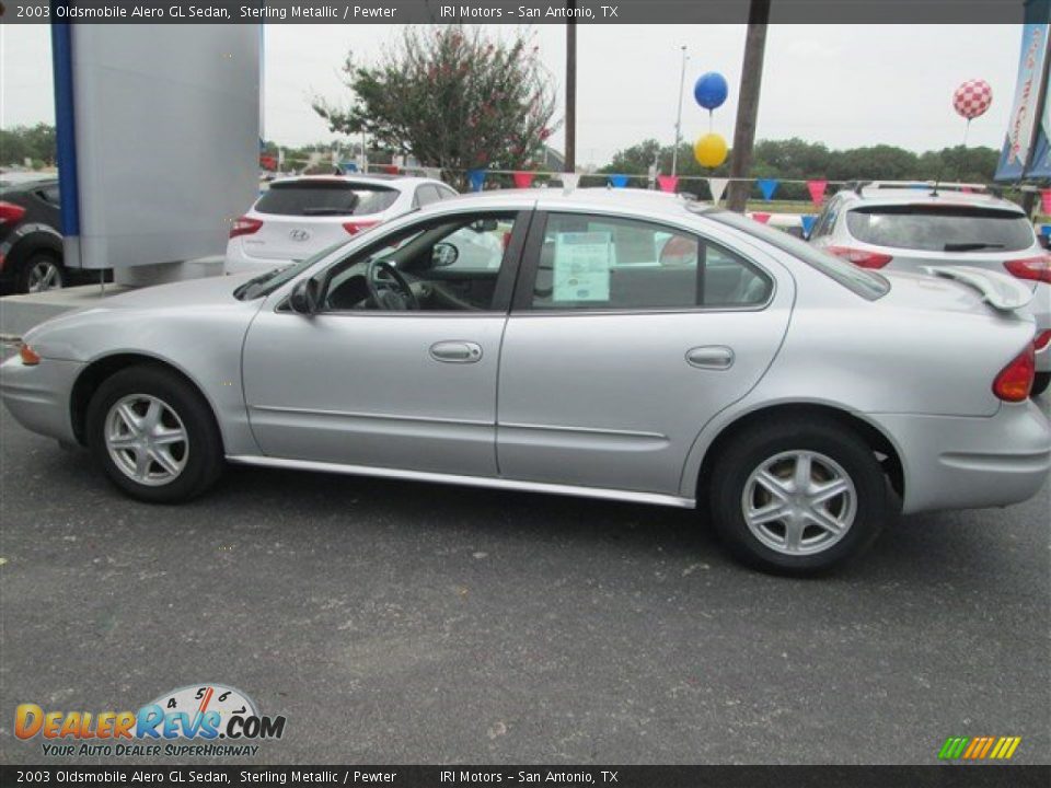 2003 Oldsmobile Alero GL Sedan Sterling Metallic / Pewter Photo #3