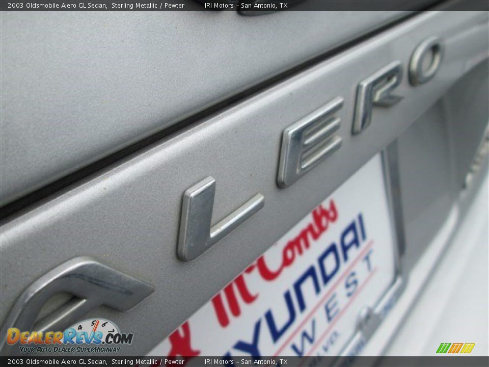 2003 Oldsmobile Alero GL Sedan Sterling Metallic / Pewter Photo #6