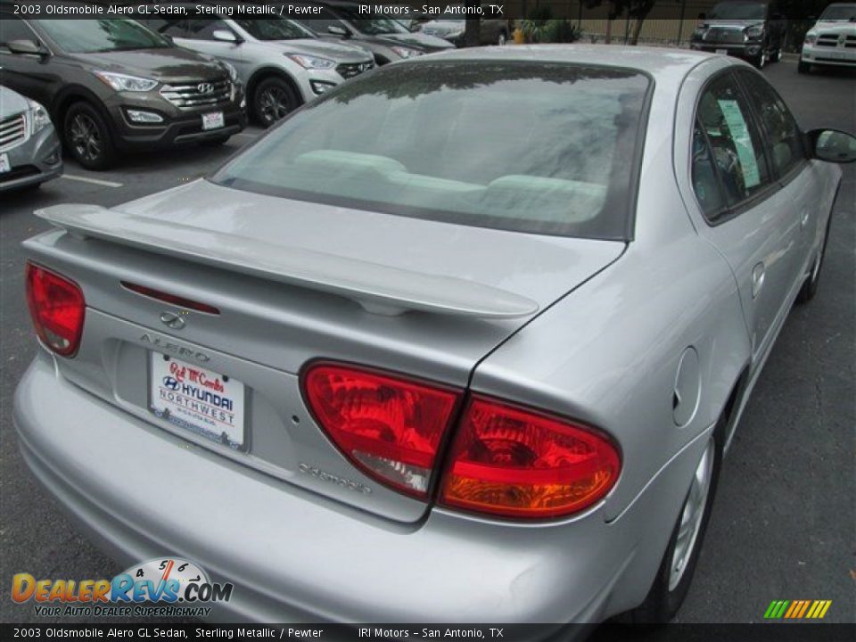 2003 Oldsmobile Alero GL Sedan Sterling Metallic / Pewter Photo #7