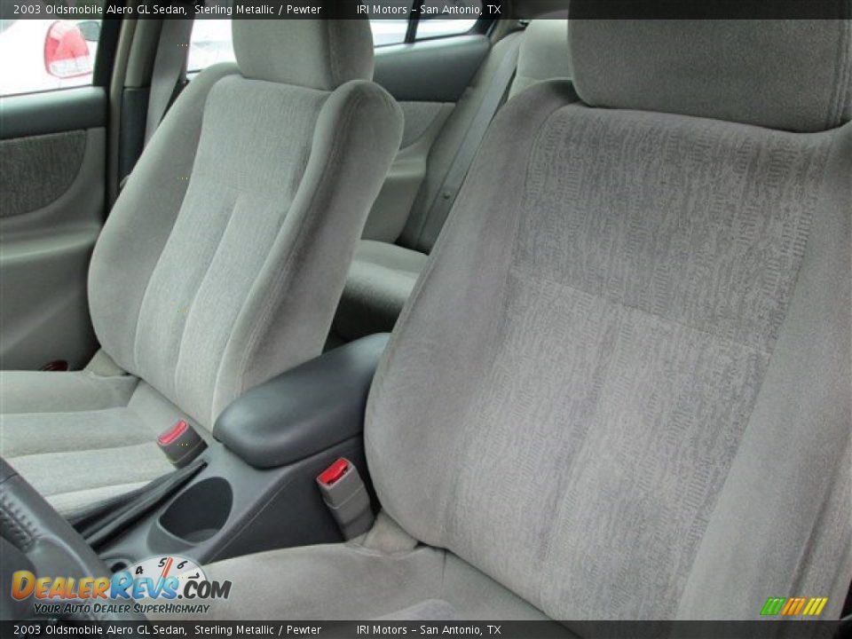 2003 Oldsmobile Alero GL Sedan Sterling Metallic / Pewter Photo #8