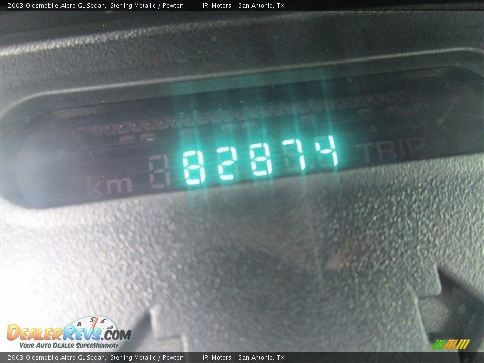 2003 Oldsmobile Alero GL Sedan Sterling Metallic / Pewter Photo #13