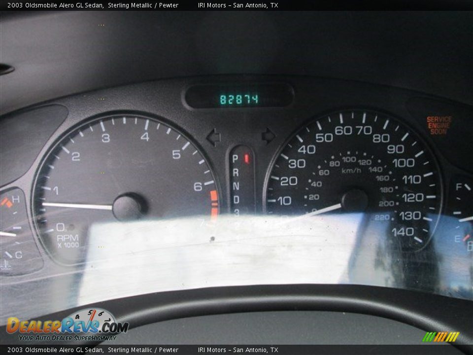 2003 Oldsmobile Alero GL Sedan Sterling Metallic / Pewter Photo #14
