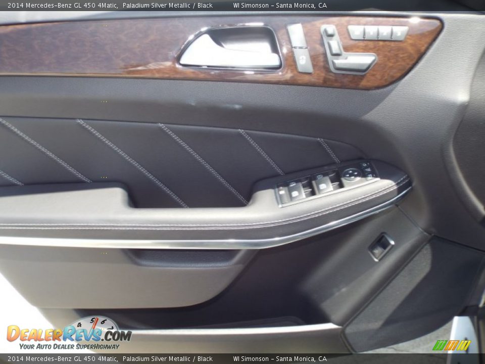 2014 Mercedes-Benz GL 450 4Matic Paladium Silver Metallic / Black Photo #6