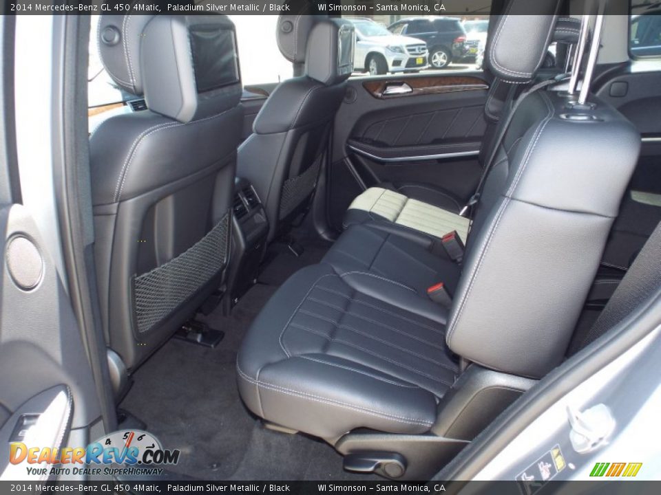 2014 Mercedes-Benz GL 450 4Matic Paladium Silver Metallic / Black Photo #8