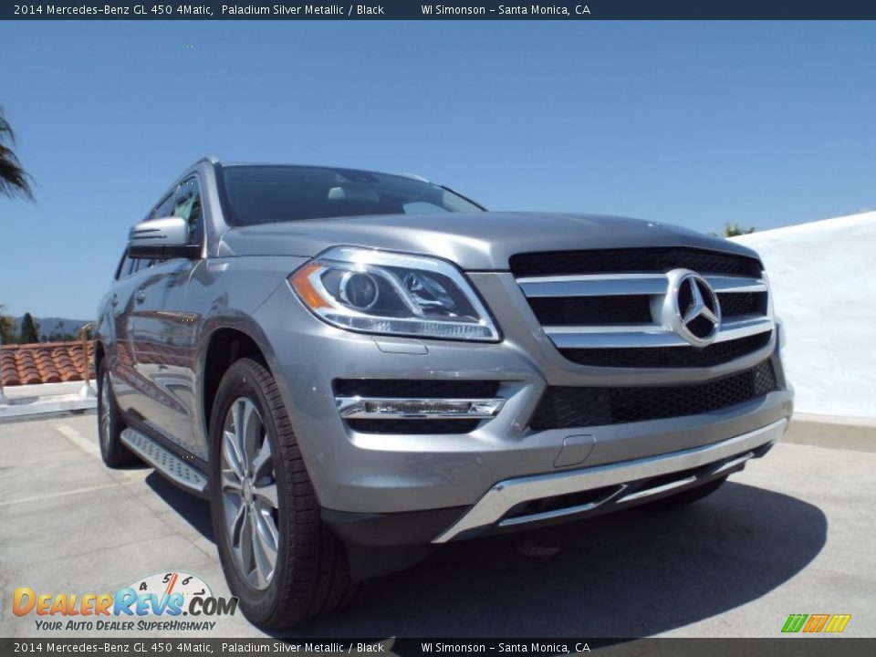 2014 Mercedes-Benz GL 450 4Matic Paladium Silver Metallic / Black Photo #11