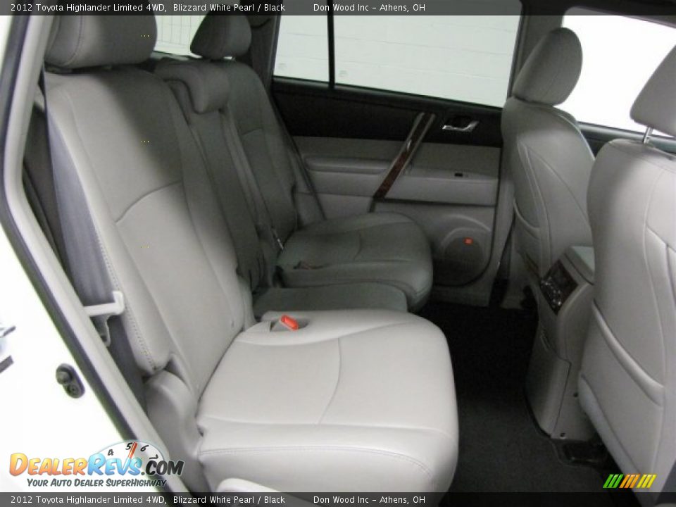 2012 Toyota Highlander Limited 4WD Blizzard White Pearl / Black Photo #11