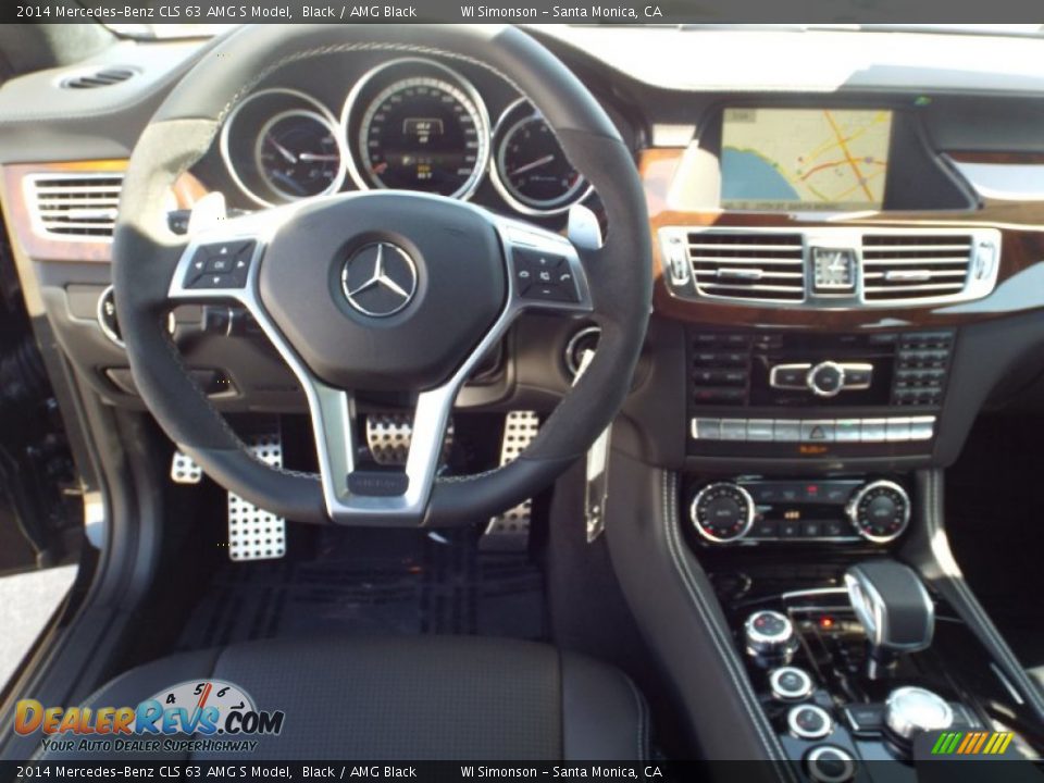 2014 Mercedes-Benz CLS 63 AMG S Model Black / AMG Black Photo #10