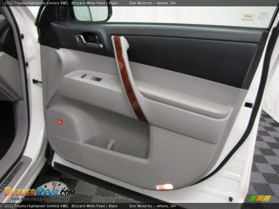2012 Toyota Highlander Limited 4WD Blizzard White Pearl / Black Photo #15