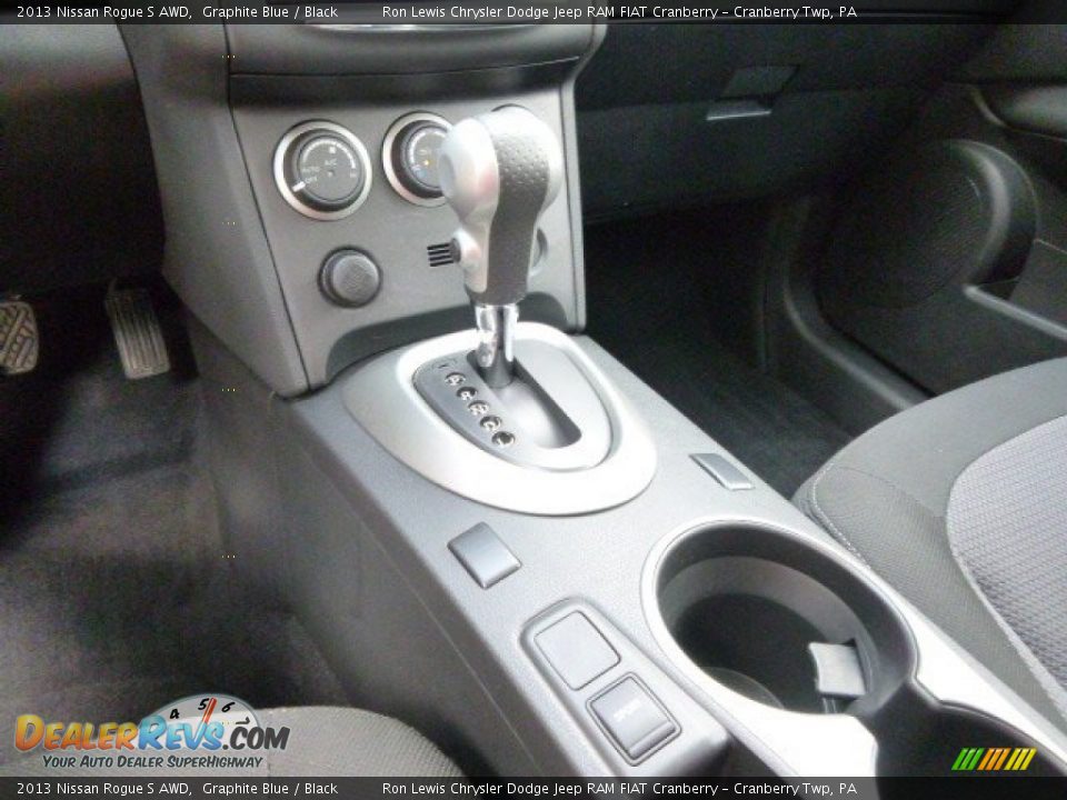 2013 Nissan Rogue S AWD Graphite Blue / Black Photo #17