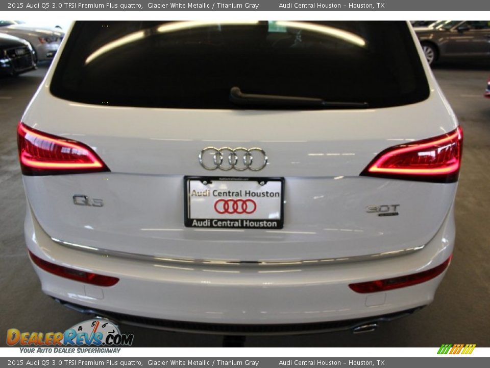 2015 Audi Q5 3.0 TFSI Premium Plus quattro Glacier White Metallic / Titanium Gray Photo #7