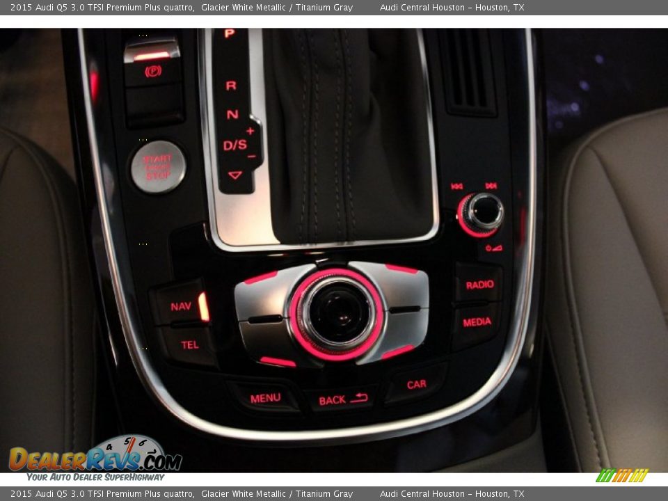 2015 Audi Q5 3.0 TFSI Premium Plus quattro Glacier White Metallic / Titanium Gray Photo #16