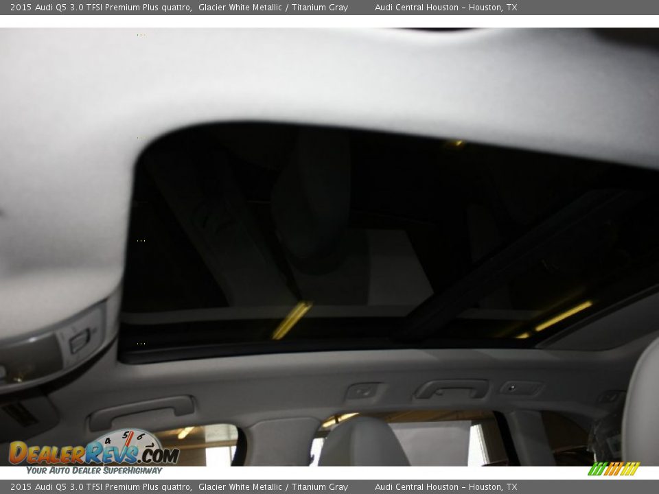 2015 Audi Q5 3.0 TFSI Premium Plus quattro Glacier White Metallic / Titanium Gray Photo #20