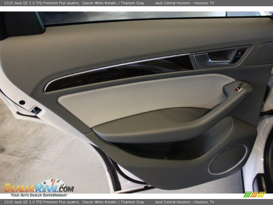 2015 Audi Q5 3.0 TFSI Premium Plus quattro Glacier White Metallic / Titanium Gray Photo #21
