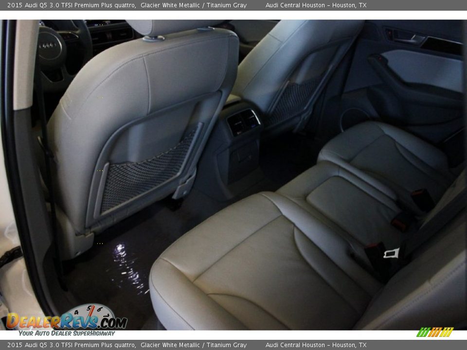 2015 Audi Q5 3.0 TFSI Premium Plus quattro Glacier White Metallic / Titanium Gray Photo #22