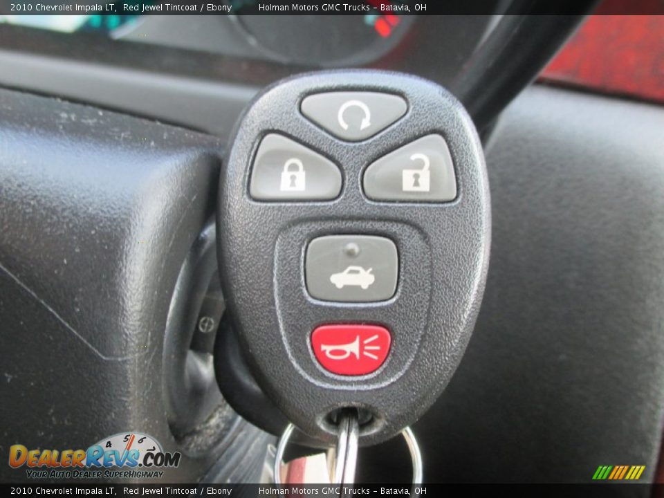 2010 Chevrolet Impala LT Red Jewel Tintcoat / Ebony Photo #9