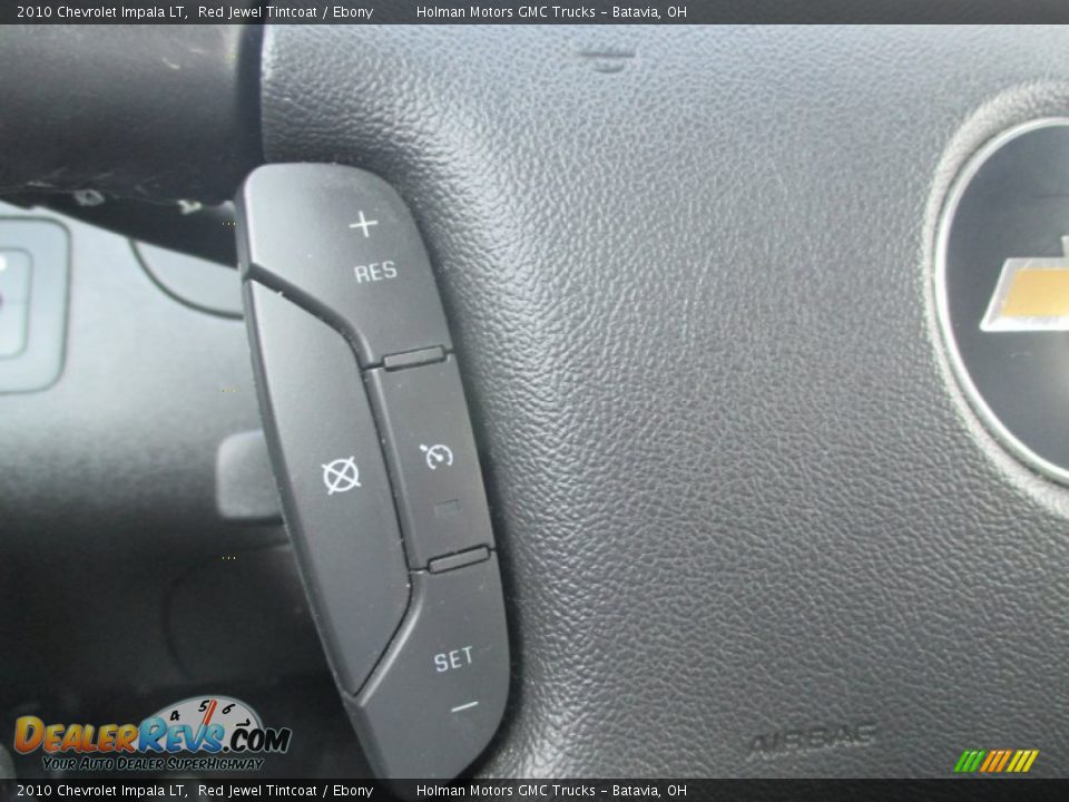 2010 Chevrolet Impala LT Red Jewel Tintcoat / Ebony Photo #11
