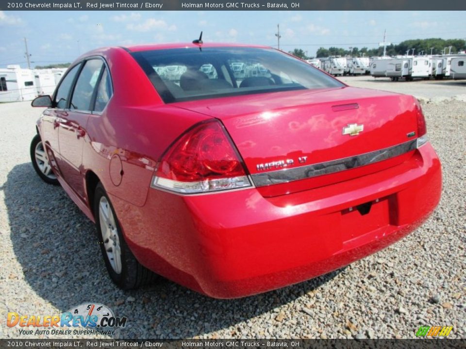2010 Chevrolet Impala LT Red Jewel Tintcoat / Ebony Photo #19