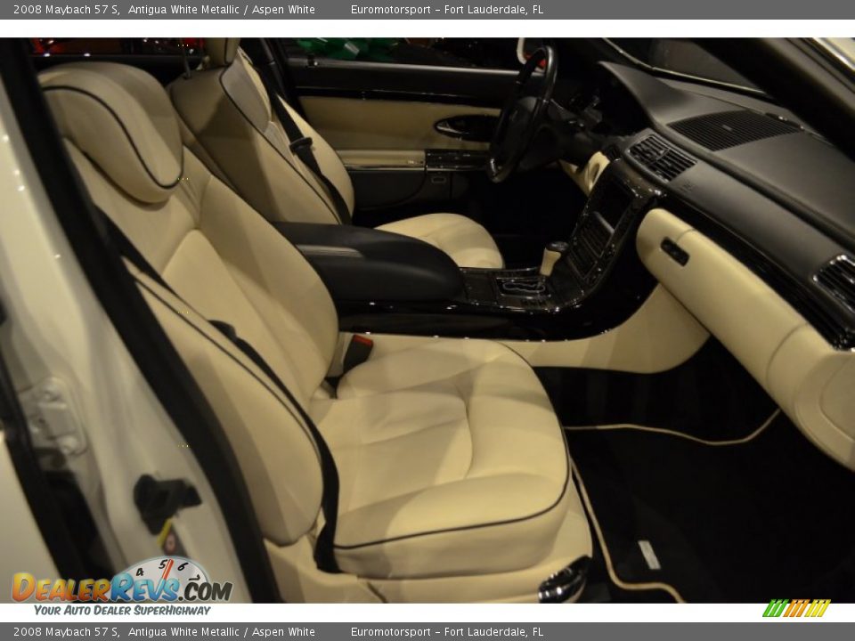 Front Seat of 2008 Maybach 57 S Photo #26