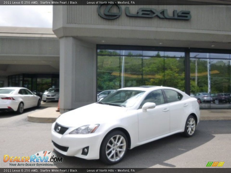 2011 Lexus IS 250 AWD Starfire White Pearl / Black Photo #1