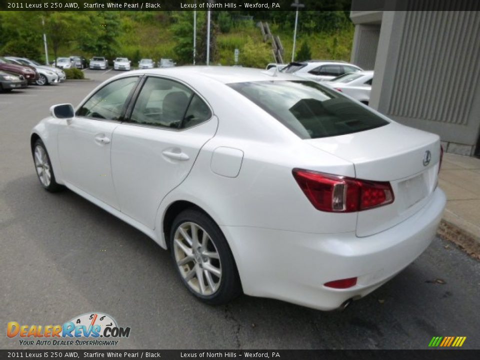 2011 Lexus IS 250 AWD Starfire White Pearl / Black Photo #7