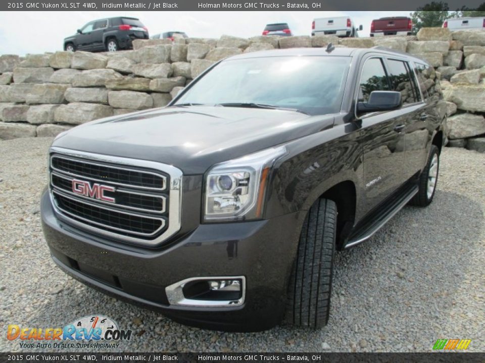 2015 GMC Yukon XL SLT 4WD Iridium Metallic / Jet Black Photo #2