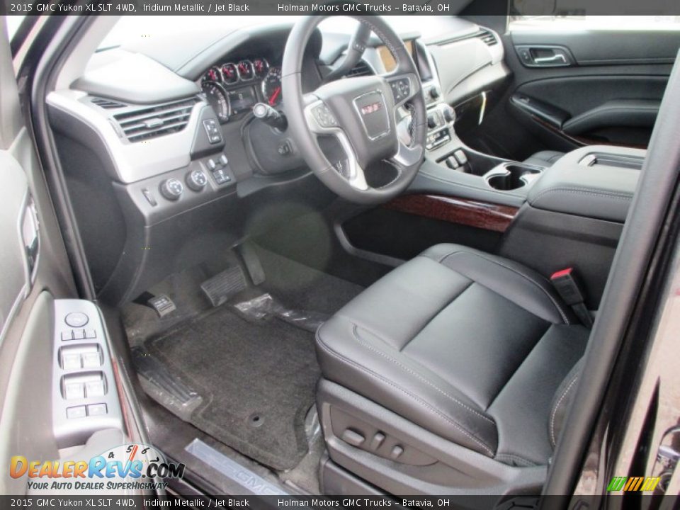 2015 GMC Yukon XL SLT 4WD Iridium Metallic / Jet Black Photo #5
