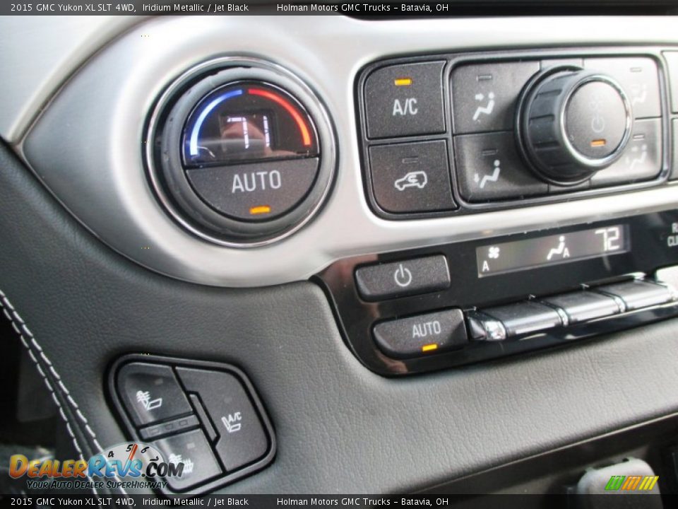 2015 GMC Yukon XL SLT 4WD Iridium Metallic / Jet Black Photo #14