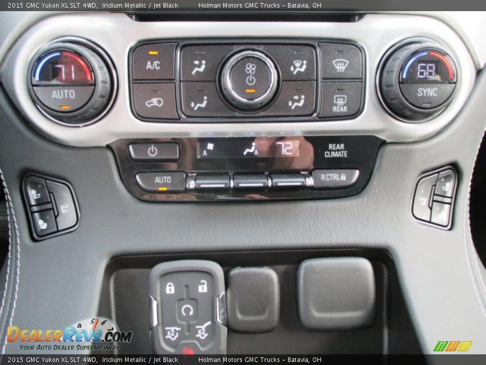 2015 GMC Yukon XL SLT 4WD Iridium Metallic / Jet Black Photo #16