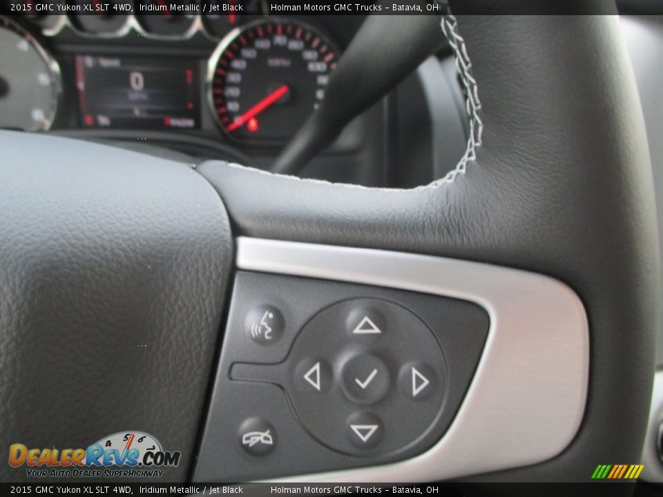 2015 GMC Yukon XL SLT 4WD Iridium Metallic / Jet Black Photo #19