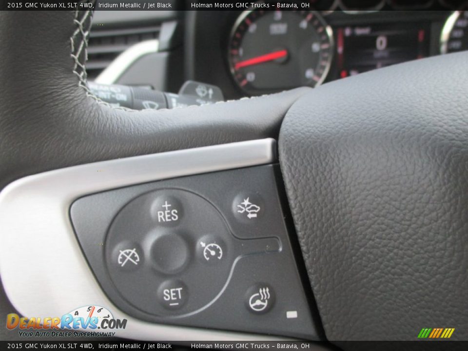 2015 GMC Yukon XL SLT 4WD Iridium Metallic / Jet Black Photo #20