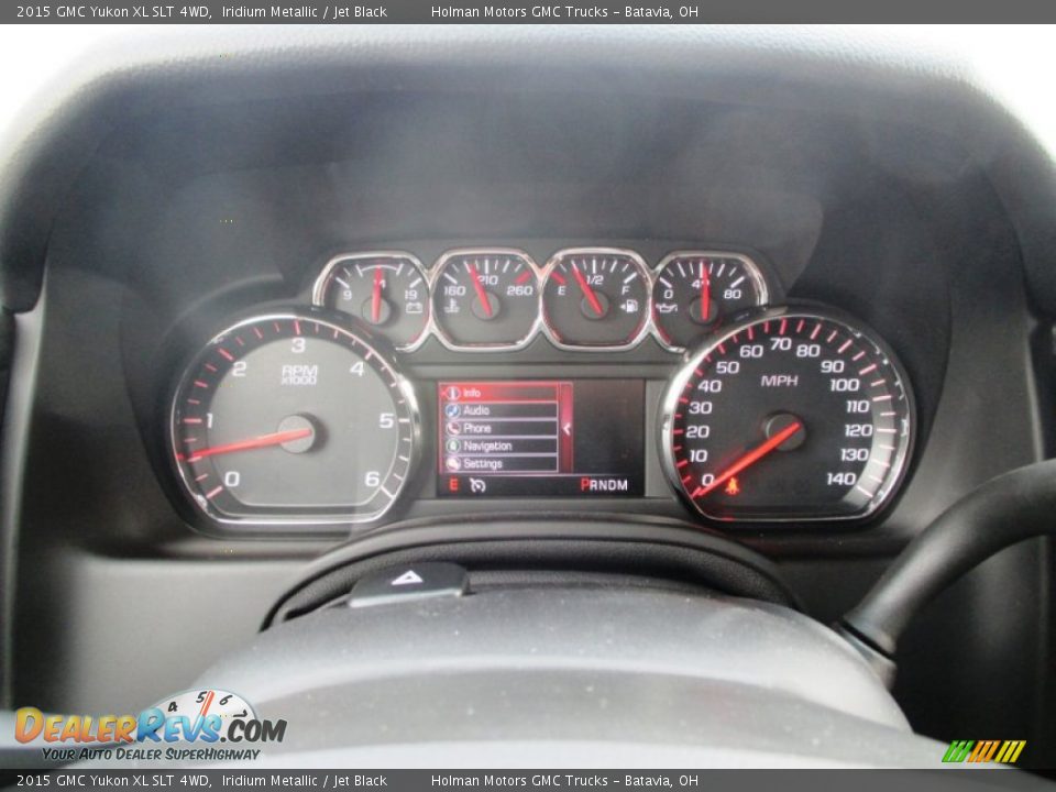 2015 GMC Yukon XL SLT 4WD Iridium Metallic / Jet Black Photo #22