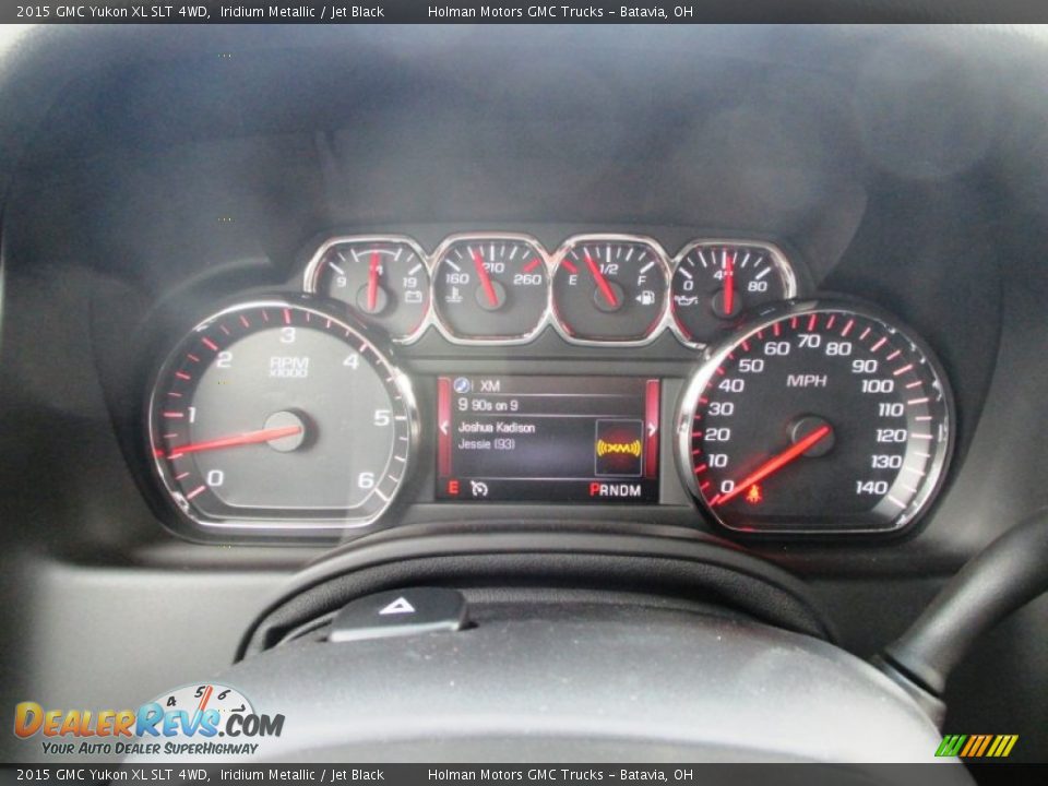 2015 GMC Yukon XL SLT 4WD Iridium Metallic / Jet Black Photo #23