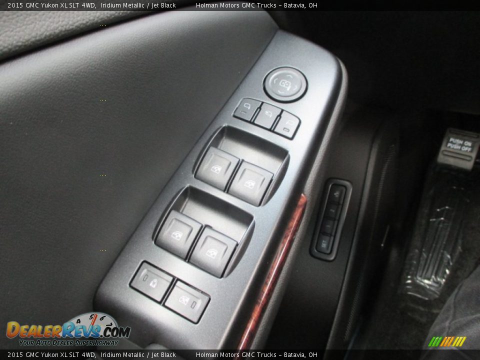 2015 GMC Yukon XL SLT 4WD Iridium Metallic / Jet Black Photo #24