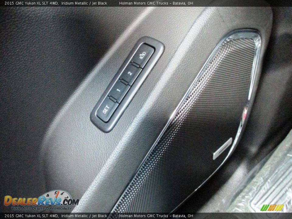 2015 GMC Yukon XL SLT 4WD Iridium Metallic / Jet Black Photo #25