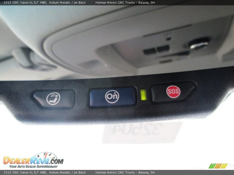 2015 GMC Yukon XL SLT 4WD Iridium Metallic / Jet Black Photo #28