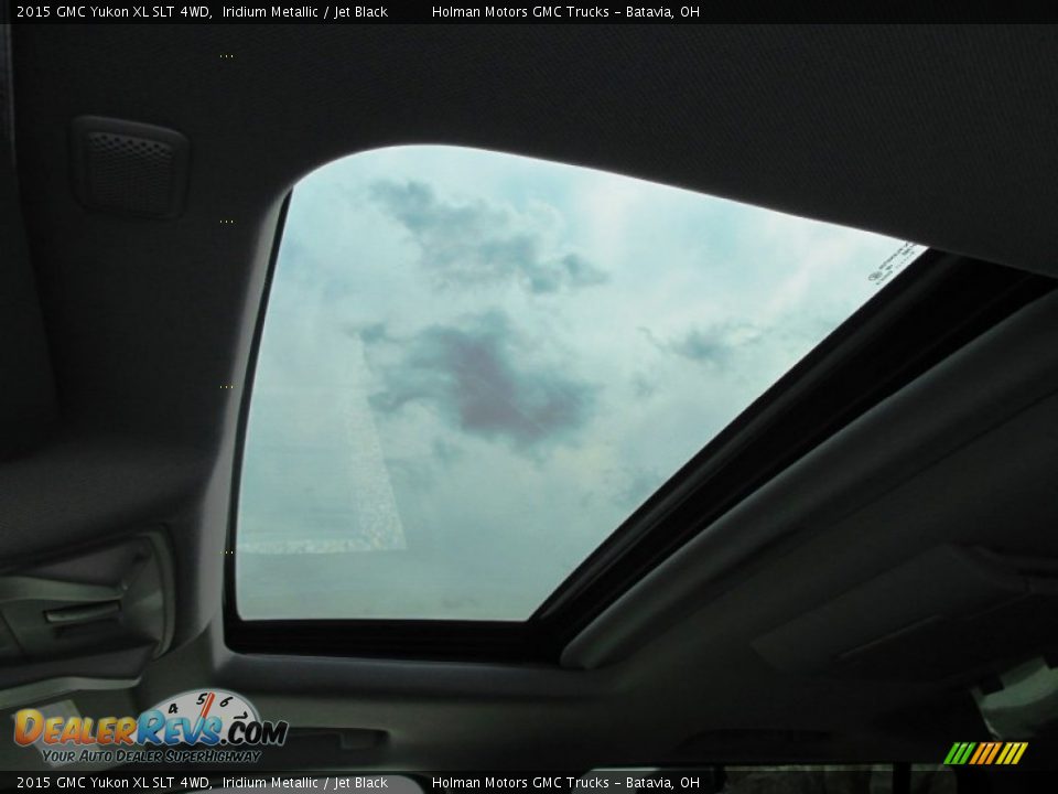 2015 GMC Yukon XL SLT 4WD Iridium Metallic / Jet Black Photo #32