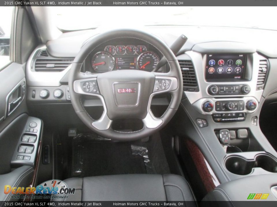 2015 GMC Yukon XL SLT 4WD Iridium Metallic / Jet Black Photo #33