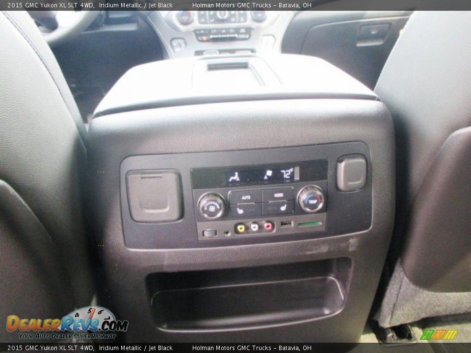 2015 GMC Yukon XL SLT 4WD Iridium Metallic / Jet Black Photo #34