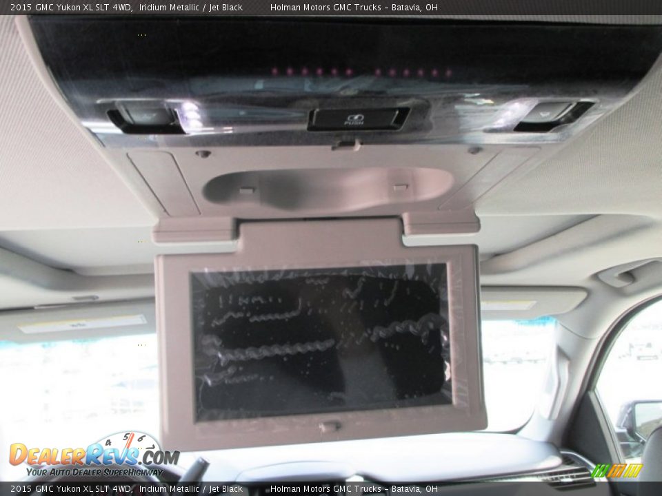 2015 GMC Yukon XL SLT 4WD Iridium Metallic / Jet Black Photo #35