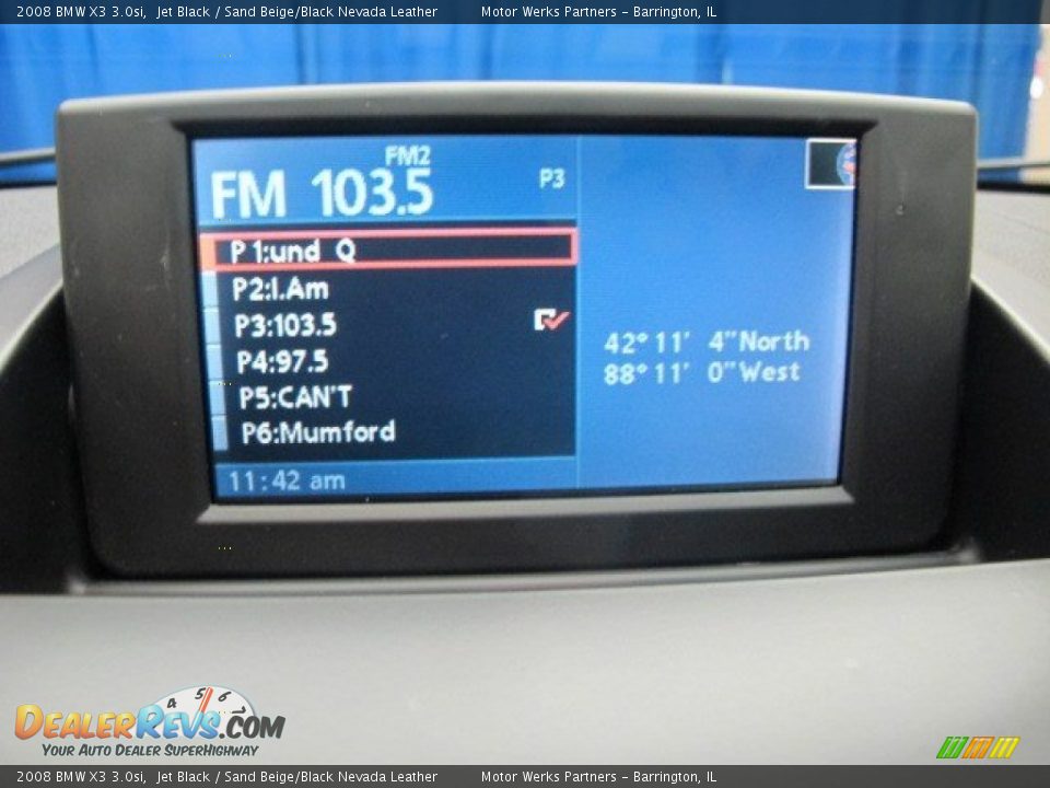 2008 BMW X3 3.0si Jet Black / Sand Beige/Black Nevada Leather Photo #30