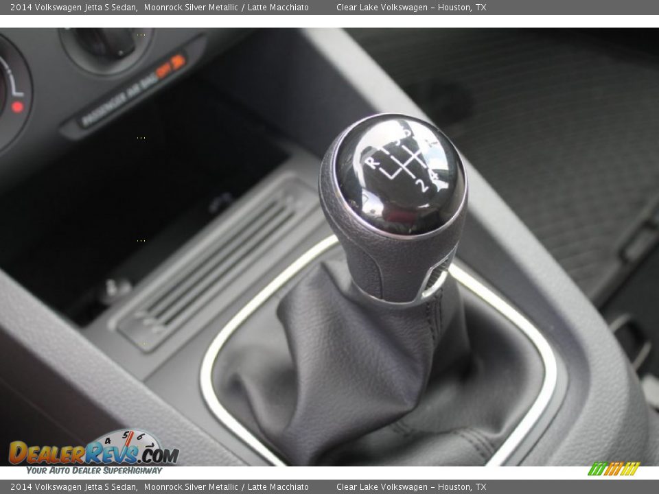 2014 Volkswagen Jetta S Sedan Moonrock Silver Metallic / Latte Macchiato Photo #15
