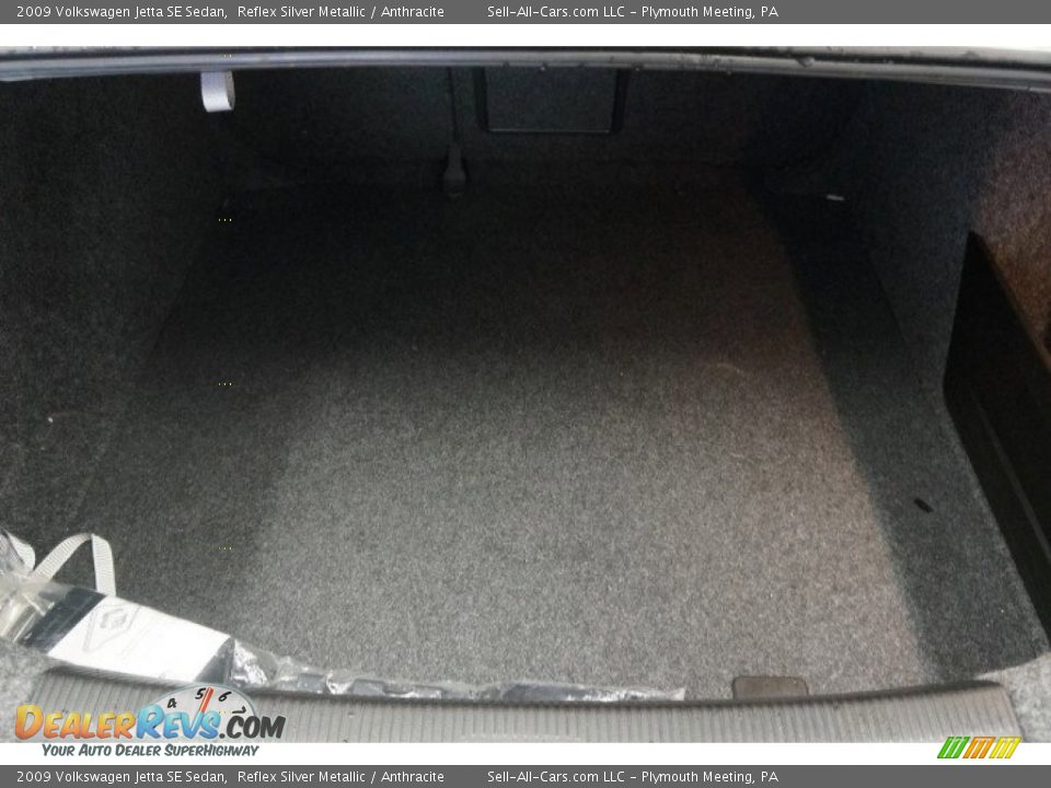 2009 Volkswagen Jetta SE Sedan Reflex Silver Metallic / Anthracite Photo #26