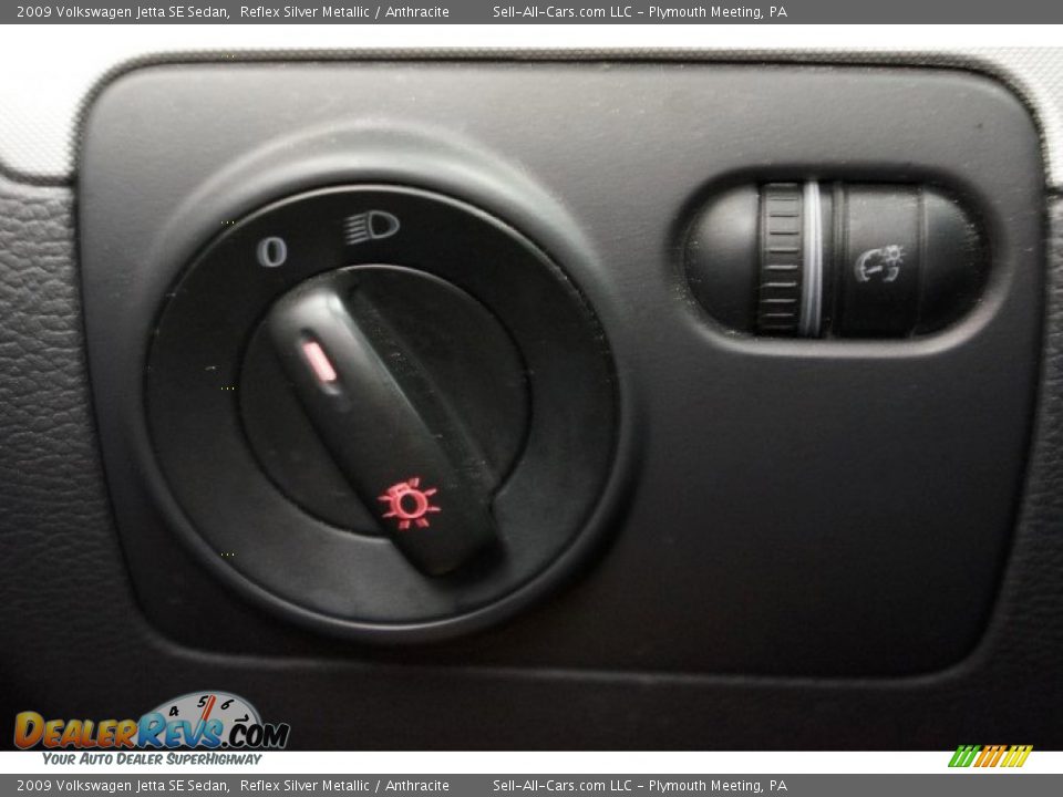 2009 Volkswagen Jetta SE Sedan Reflex Silver Metallic / Anthracite Photo #33