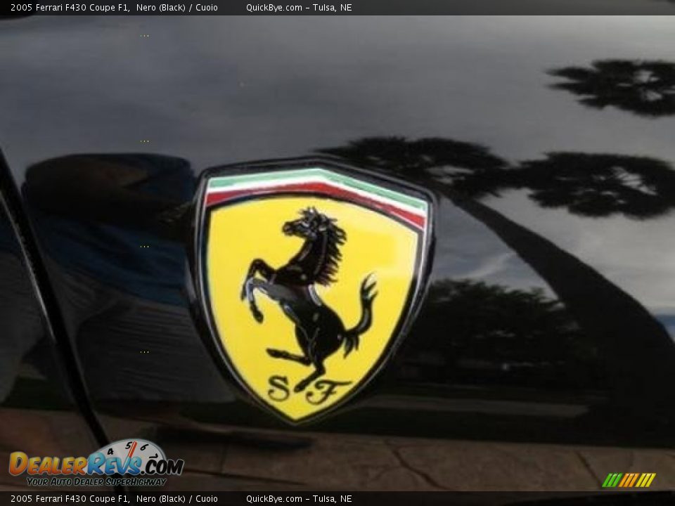 2005 Ferrari F430 Coupe F1 Nero (Black) / Cuoio Photo #7