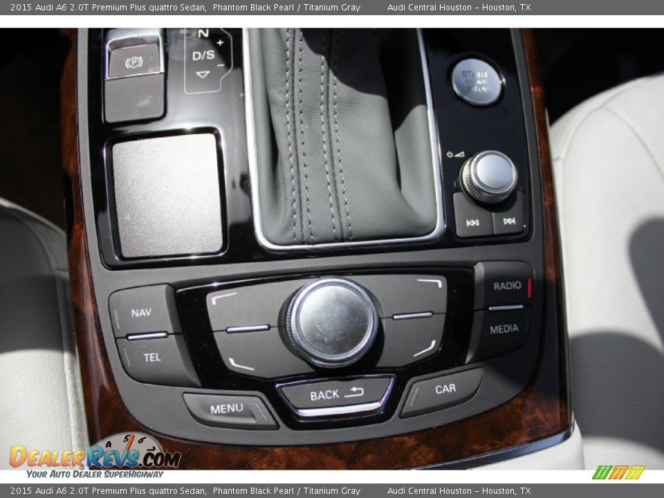 2015 Audi A6 2.0T Premium Plus quattro Sedan Phantom Black Pearl / Titanium Gray Photo #15