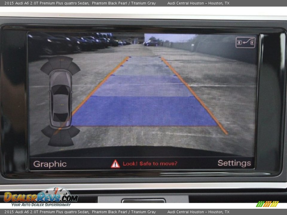 2015 Audi A6 2.0T Premium Plus quattro Sedan Phantom Black Pearl / Titanium Gray Photo #17