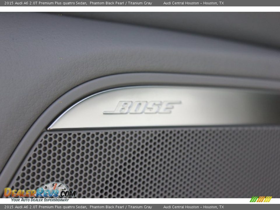 2015 Audi A6 2.0T Premium Plus quattro Sedan Phantom Black Pearl / Titanium Gray Photo #22