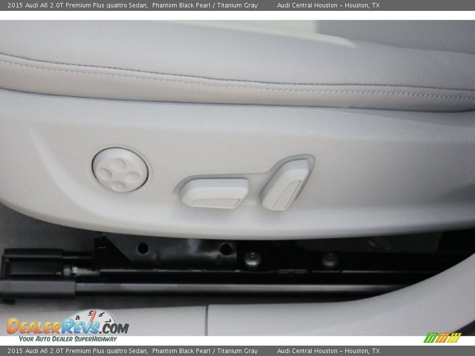 2015 Audi A6 2.0T Premium Plus quattro Sedan Phantom Black Pearl / Titanium Gray Photo #10